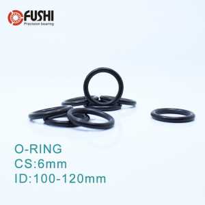CS6mm EPDM O RING ID 100/103/105/107/108/110/111/113*6 mm 5PCS O-Ring Gasket Seal Exhaust Mount Rubber Insulator Grommet ORING