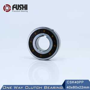 CSK40PP One Way Bearing Clutches 40*80*22mm ( 1 PC) With Keyway CSK6208PP FreeWheel Clutch Bearings CSK208PP
