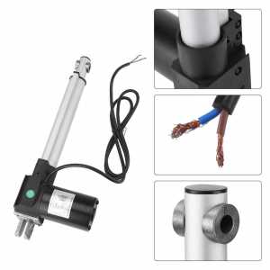 J-NET Shipping To Russia ! 1pcs 24V 300mm Stroke 6000N Load 5mm/s Speed Linear Actuator
