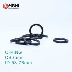 CS6mm EPDM O RING ID 53/55/56/58/60/61/65/68/72/73/75*6 mm 10PCS O-Ring Gasket Seal Exhaust Mount Rubber Insulator Grommet ORING