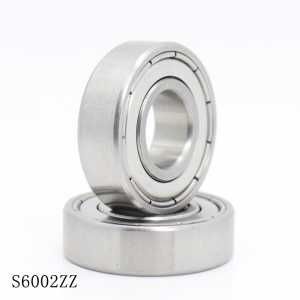 S6002ZZ Bearing 15*32*9 mm ( 10PCS ) ABEC-1 S6002 Z ZZ S 6002 440C Stainless Steel S6002Z Ball Bearings