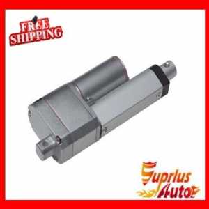 Free Shipping 12V / 24V175mm Travel 7inch 1000N / 225LBS Load Potentiometer POT Signal Feedback Line Electric Actuator