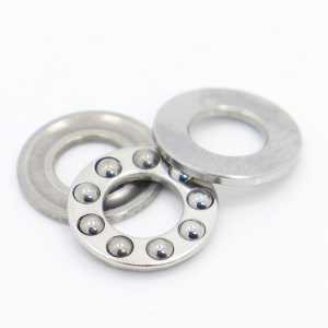 F6-12M F7-15M F8-14M F8-16M F10-18M Stainless steel cage Axial Ball Thrust Bearings 6x12x4.5 7x15x5 8x14x4 8x16x5 10x18x5.5 mm