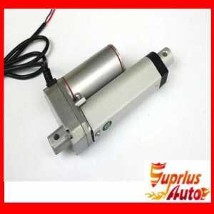 Advanced Waterproof 12V50 mm 2 inch Travel 1000N / 100KG / 225LBS Load 6mm / s Electric Industrial Linear Actuator