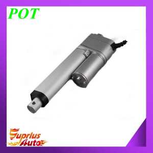 Free shipping 12V 50mm/ 2inch stroke 1000N Load 10mm/s linear actuator with feedback potentiometer