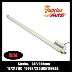 Low price with mounting bracket to 36inch/900mm stroke, 12V/24V  DC  linear actuator for recliner chair parts by express