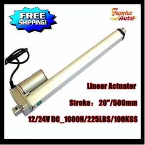 Hot Sale : 12v/24v DC  linear actuator 20inch/500mm stroke, 1000N/100kgs load recliner chair electric linear actuator by expres