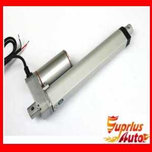 Waterproof 12V 375mm 15-inch adjustable travel 1000N 225LBS load 10mm / s speed mini industrial heavy straight stroke executive