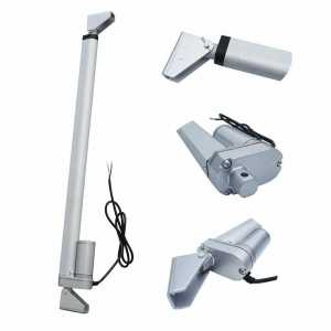 Free Shipping 2pcs 550mm & 1pcs 1000mm Stroke 12v linear actuator with 100kgs/ 1000N/ 225lbs load and 3units (6pcs) brackets.