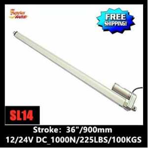 Free shipping 36inch/900mm stroke, 12V/24V  DC , 1000N/100kgs/225lbs load linear actuator for recliner chair parts by Express!