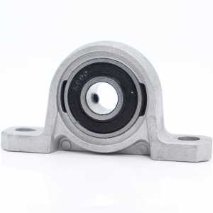 KP000 Bearing (4PCS) 10mm Shaft Support Spherical Roller Zinc Alloy Mounted Bearings Kirksite Insert Pillow Block Housing KP