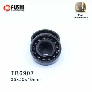 6907 High Temperature Bearing 35*55*10 mm ( 2 Pcs ) 500 Degrees Celsius Thin Section Bearings Full Ball Bearing