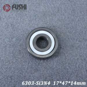 6303 Full Ceramic Bearing ( 1 PC ) 17*47*14 mm Si3N4 Material 6303CE All Silicon Nitride Ceramic Ball Bearings