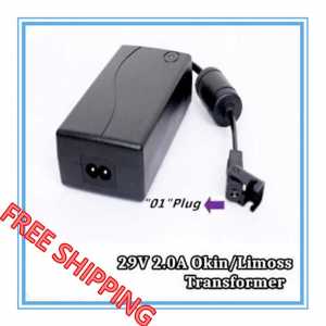 FREE SHIPPING Okin Power Recliner Replacement or Lift Chair 29V 2.0Amp AC/DC Switching Power Supply Transformer