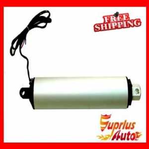 Free Shipping High Speed 140mm / s 12 / 24V DC 100N / 10KG / 22LBS Linear Actuator, 2 