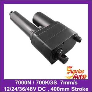 Super ! Heavy Load 7000N/ 700KGS/ 1540LBS 12V DC 16inch=400mm Stroke Length 7mm/s Speed Heavy Duty Linear Actuator