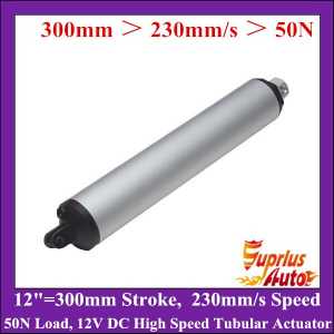 High Speed 230mm/s 12V DC 12