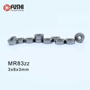 MR83 ZZ ABEC-1 (100PCS) 3X8X3mm Miniature Ball  Bearings  HS1031