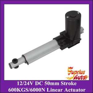Powerful ! 6000N/600KGS/1320LBS Load linear actuator with 2inch/50mm stroke 12V or 24V DC electric linear actuator