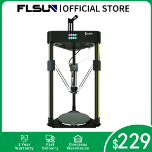 3D Printer Flsun Q5 Delta Auto-Level Sensor Resume Pre-Assembly TFT 32bits Board Kossel Titan Metal Kit TMC 2208 Primary User