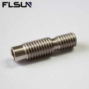 3 pieces Metal Throat Suitable for Flsun 3D Printer QQ-S PRO