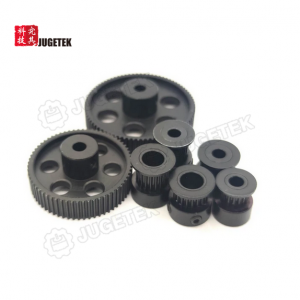 Voron 3D Printer black anodized 16, 20, 64 and 80 tooth GT2 pulley