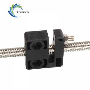 KingRoon 1 2 3 4pcs T Openbuilds type Nut anti-backlash 3D Print T8 screw 8mm POM Nut Block pitch 2mm Lead 8mm 3D Printer Parts