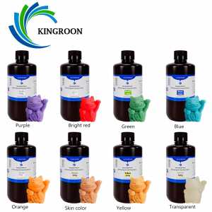 KINGROON 500g Photosensitive Resin LCD SLA 3D Printer 405nm UV Resin 3D Printing Material For KP6 Mono/Photon S/Photon Mono