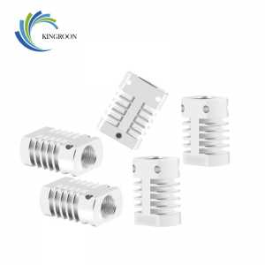 KINGROON 5PCS/Lot CR8/CR10 Heat Sink All-Metal Radiator For MK10 V6 CREALITY 3D Printer Bowden Extruder Hotend 27x22x12mm Parts
