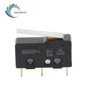 5pcs/lot Micro Limit Switch OMRON SS-5GL 5A 125V 1.47N 3D Printer Parts 3A Mini Mouse Button Fretting Part Copper Accessories