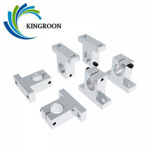 Linear Rail Shaft Optical Axis Support SK8 SK10 SK12 SHF8 Aluminum Block For XYZ Table CNC 3D Printer Parts Smooth Rod bracket