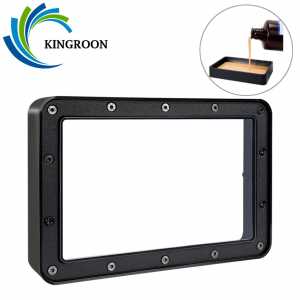KINGROON KP6 Mono Resin Vat Set Anodized Aluminium with FEP Film KP6 Mono 3D Printer Resin Tanks