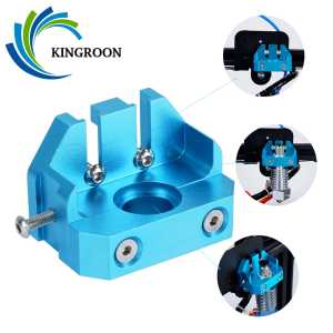 KINGROON 3D Printer Part Multi-Mount All Metal Mount For E3D V5 V6 Hotend For CR-10 CR10S ENDER-3 ENDER-3 PRO Print Head Bracket