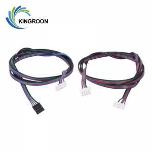 5pcs XH2.54 1 Meter 4 pin Stepper Motor Wire Dupont Cable Female to Female Motor Terminal Line 3D Printer Parts 500 800 1000mm