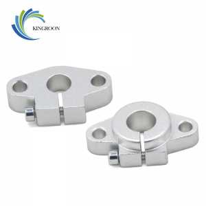 2pcs SHF8 SHF10 SHF12 Linear Shaft Support 3D Printers Parts 8/12/10 mm Horizontal Bearings Rail For XYZ Table CNC Route Holder