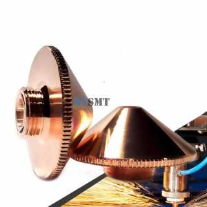 Laser Nozzle Single Layer /Double Layers Dia.28mm Caliber 1 - 4.0mm for bodor raytools laser conusmables wholesale
