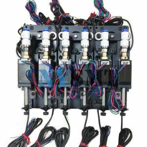 SMT DIY Head Nema8 hollow shaft stepper for smt pick up machine with place six head