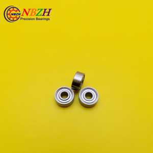 High Quality R2-5ZZ shielded bearing inch series 1/8"x 5/16"x 9/64" inc 3.175*7.938*3.571 mm miniature shielded ball bearing
