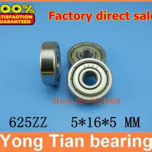 (1pcs) Miniature deep groove ball bearing 625ZZ 625-2RS  S625ZZ S625-2RS 5*16*5 mm