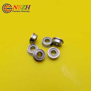 10pcs stainless steel flange bushing ABEC-5 fishing gear ball bearing SF684zz SF684-zz SF684 SSF684ZZ  4*9*10*4*1 mm