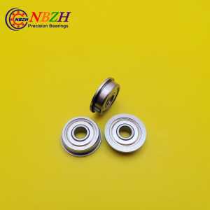 G 10pcs free shipping high quality ABEC-3 Z2V1 flange bushing ball bearings F625ZZ 5*16*5 mm