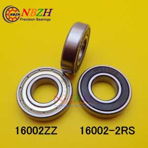 Free Shipping Double Shielded Deep Groove Ball Bearings 16002 16002ZZ 16002-2RS 15*32*8 mm