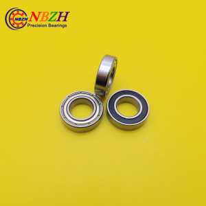 50pcs/lot high quality ABEC-3 Z2V1 Rubber sealing cover  Thin wall deep groove ball bearings 6800-2RS 6800RS 10*19*5 mm