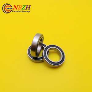 NBZH salle price 50pcs free shipping The Rubber sealing cover  Thin wall deep groove ball bearings 6802-2RS 15*24*5 mm ABEC-1 Z1