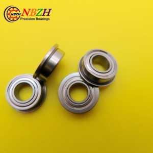 F687ZZ F687 ZZ 7x14x5mm ABEC-5 Flange Bearing Thin Wall Deep Groove Ball Bearing Mini Ball Bearing Brand New 7*14*16*5*1.1 mm