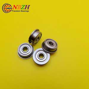 10 pcs/lot SF624ZZ Stainless steel Flange Bushing Ball Bearings SF624 -2Z 4*13*5 mm SSF624ZZ for 3D printer Free Shipping