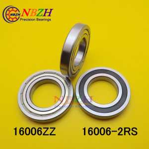 16006 Double Shielded Deep Groove Ball Bearings 16006ZZ  16006-2RS 30*55*9 mm