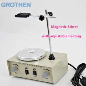 GROTHEN Magnetic Stirrer Laboratory magnetic stirrer magnetic mixer 0-2000rpm 0-1000ml 220VAC 180W a heating