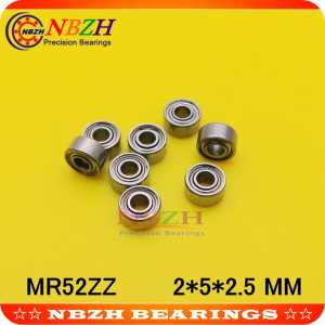 MR52 MR52ZZ MR52RS  SMR52ZZ  MR52-2Z MR52Z MR52-2RS ZZ RS RZ 2RZ L-520ZZ 638/2X2 Deep Groove Ball Bearings2*5*2.5mm High Quality