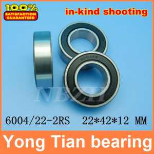 Excavator bearing 6004/22-2RS 60/22-2RS 22*42*12mm Double Shielded Deep Ball Bearings Large breadth